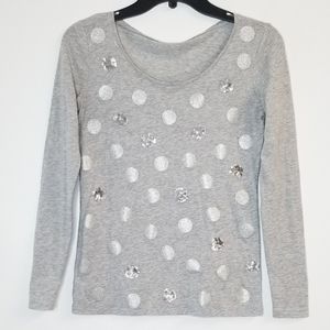 Ann Taylor Factory Long Sleeve Top